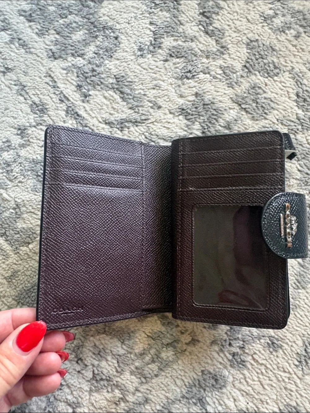 Coach compact card